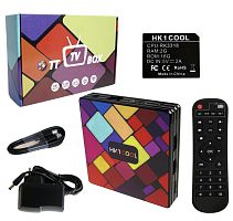 медиа-приставка hk1 cool - 2gb/16gb android 9,0 медиаплеер smart tv iptv ott приставка 4k hd h.265  фото